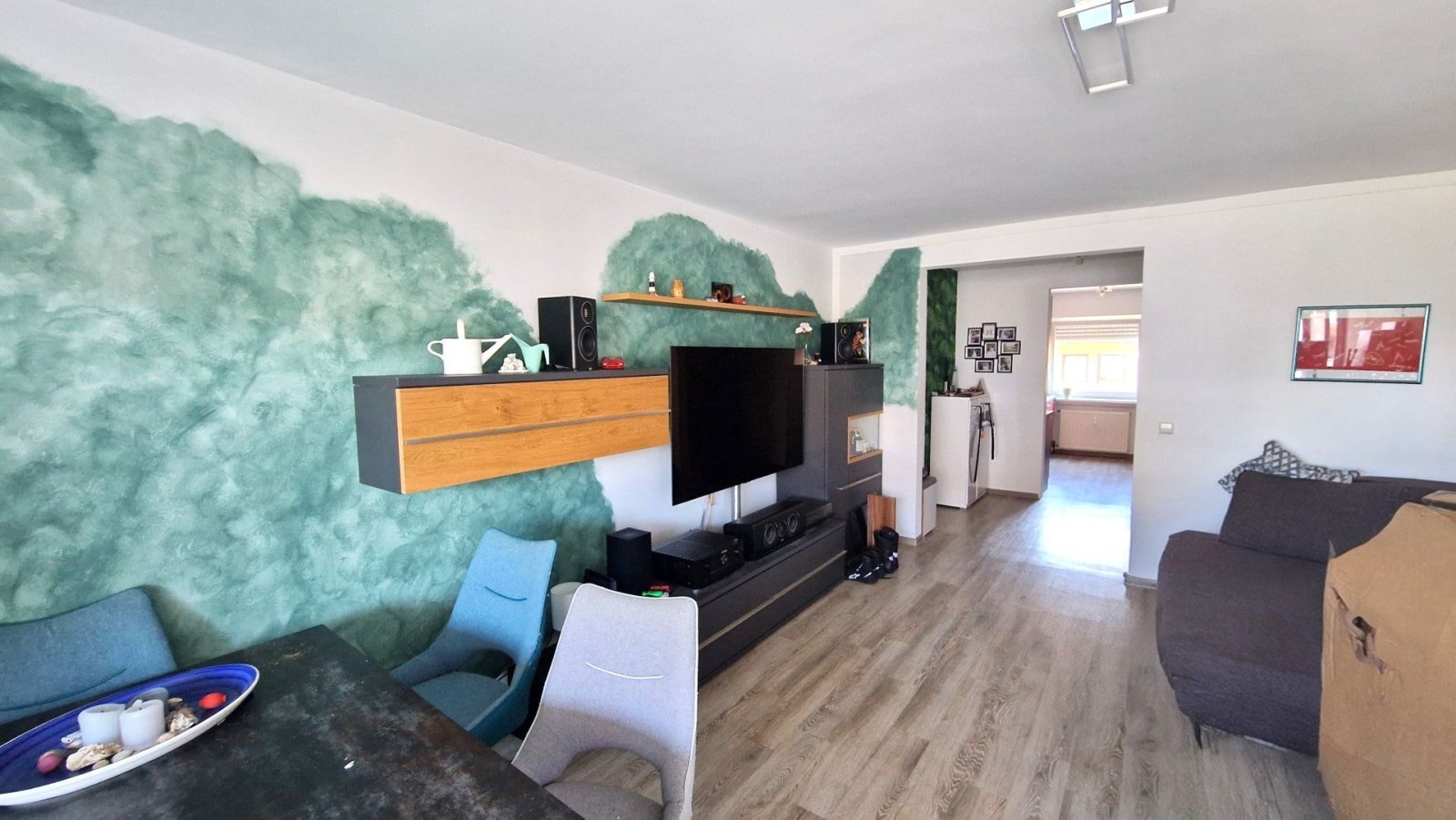 Wohnzimmer Blickzum Flur