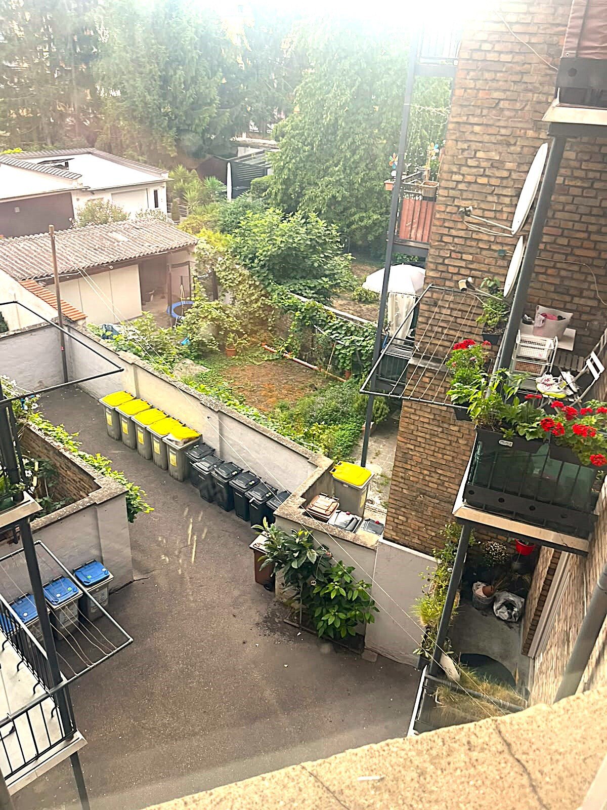 Blick in den Innenhof