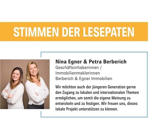 Berberich und Egner Immobilien, Lesepaten